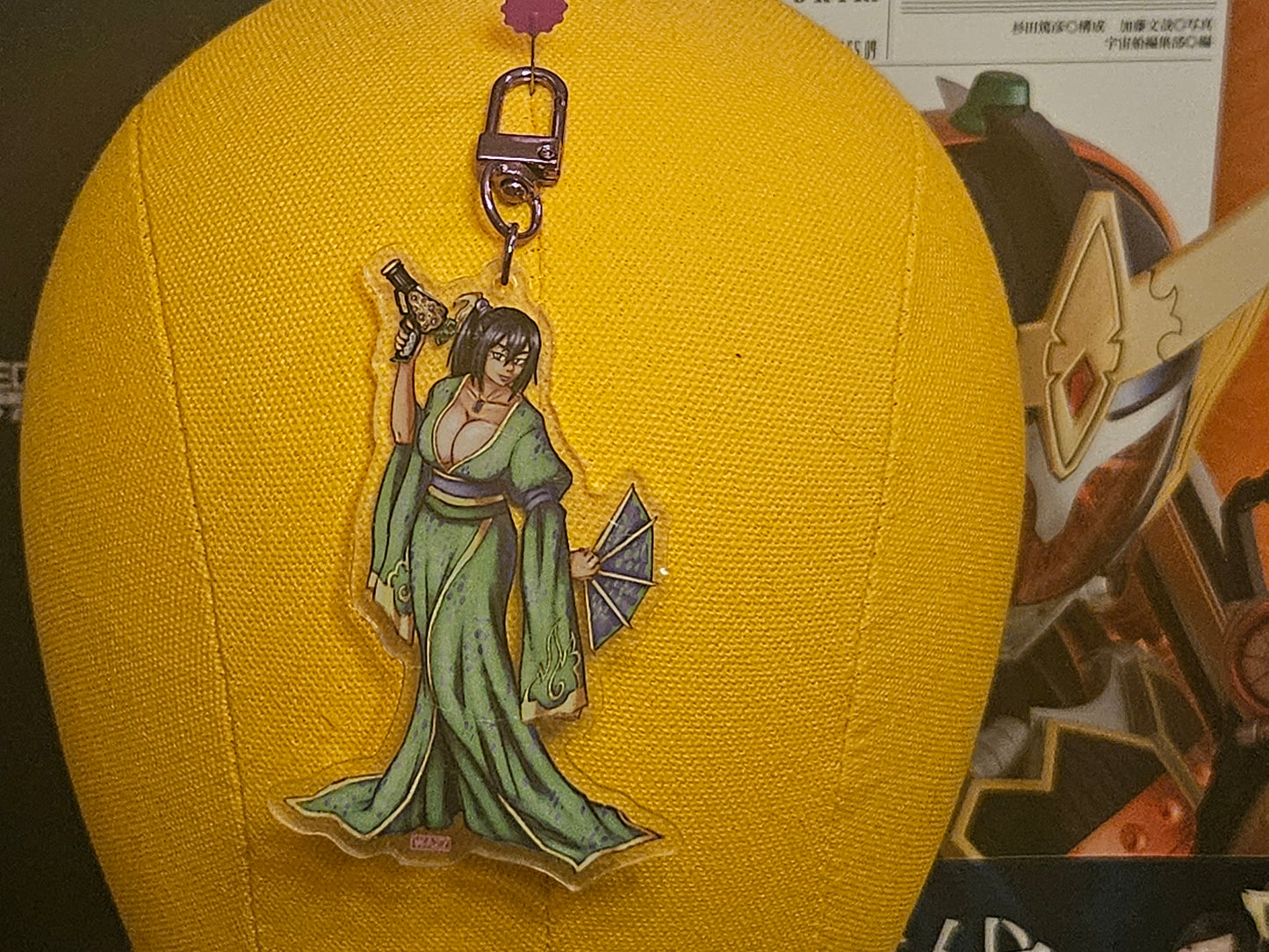 Kamen Rider Gaim Geisha 3.5" Acrylic Keychain