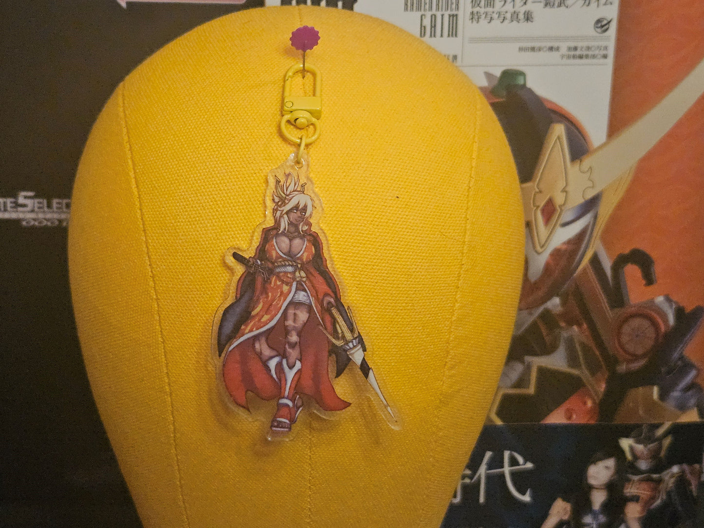 Kamen Rider Gaim Geisha 3.5" Acrylic Keychain