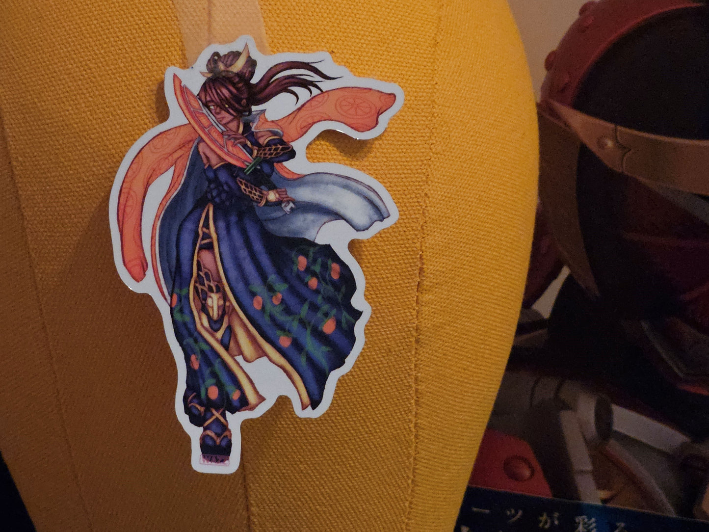 Kamen Rider Gaim Geisha 4" Vinyl Sticker