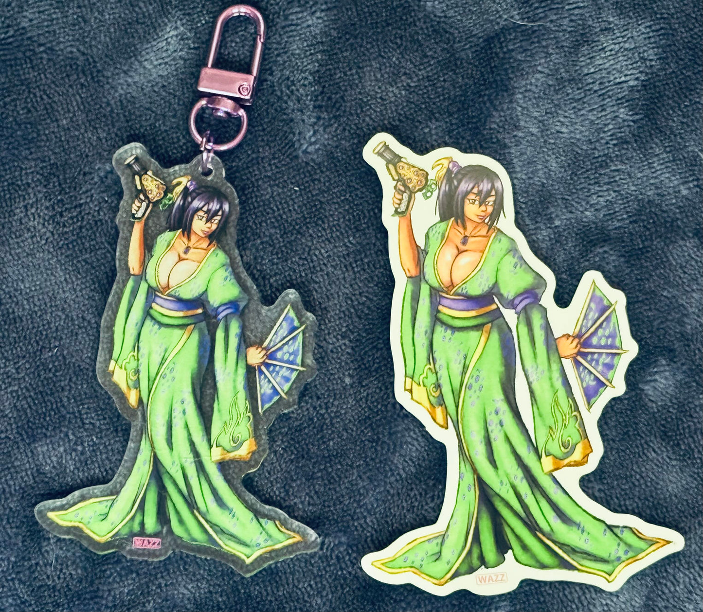 Kamen Rider Gaim Geisha 3.5" Acrylic Keychain