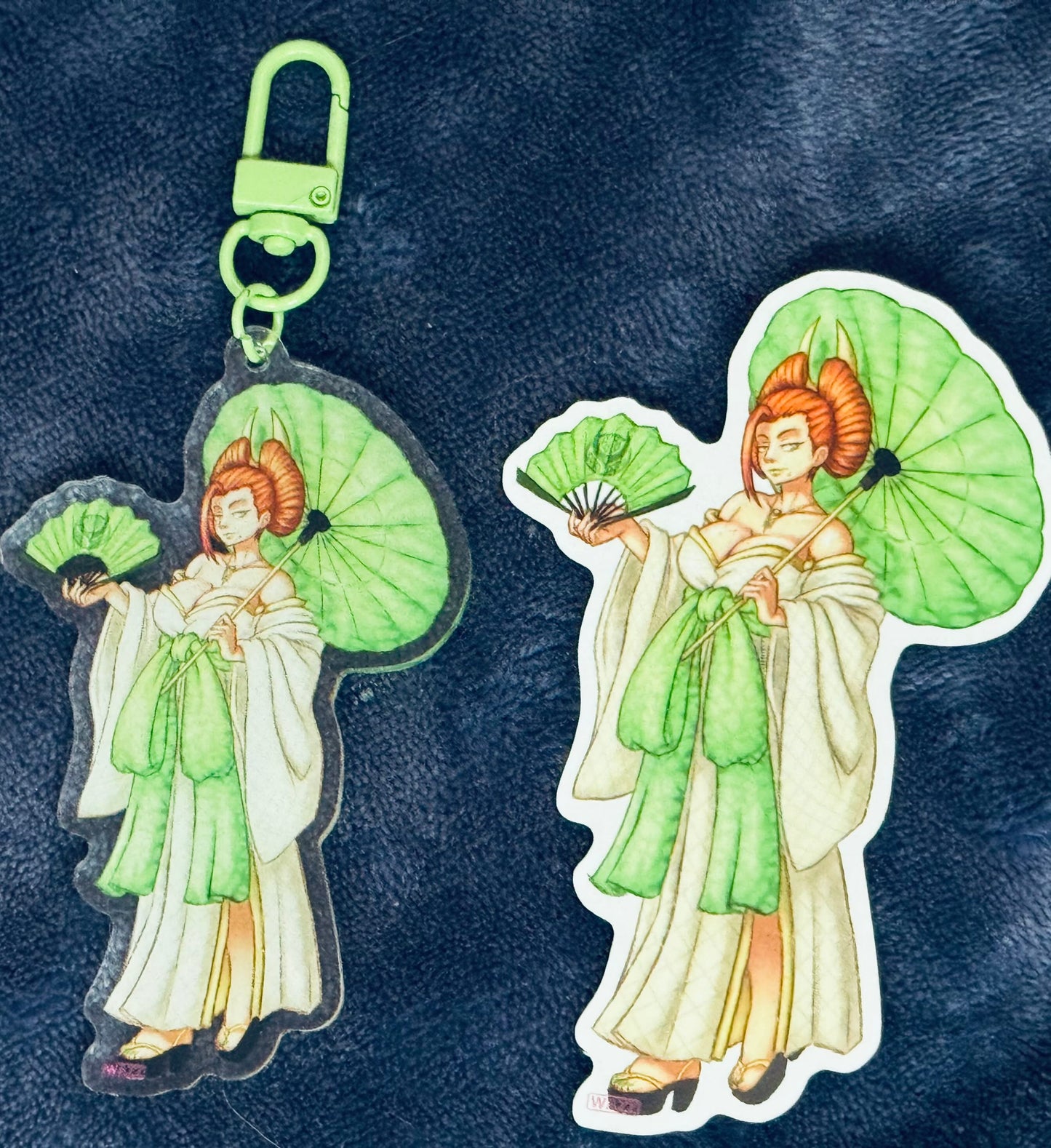 Kamen Rider Gaim Geisha 3.5" Acrylic Keychain