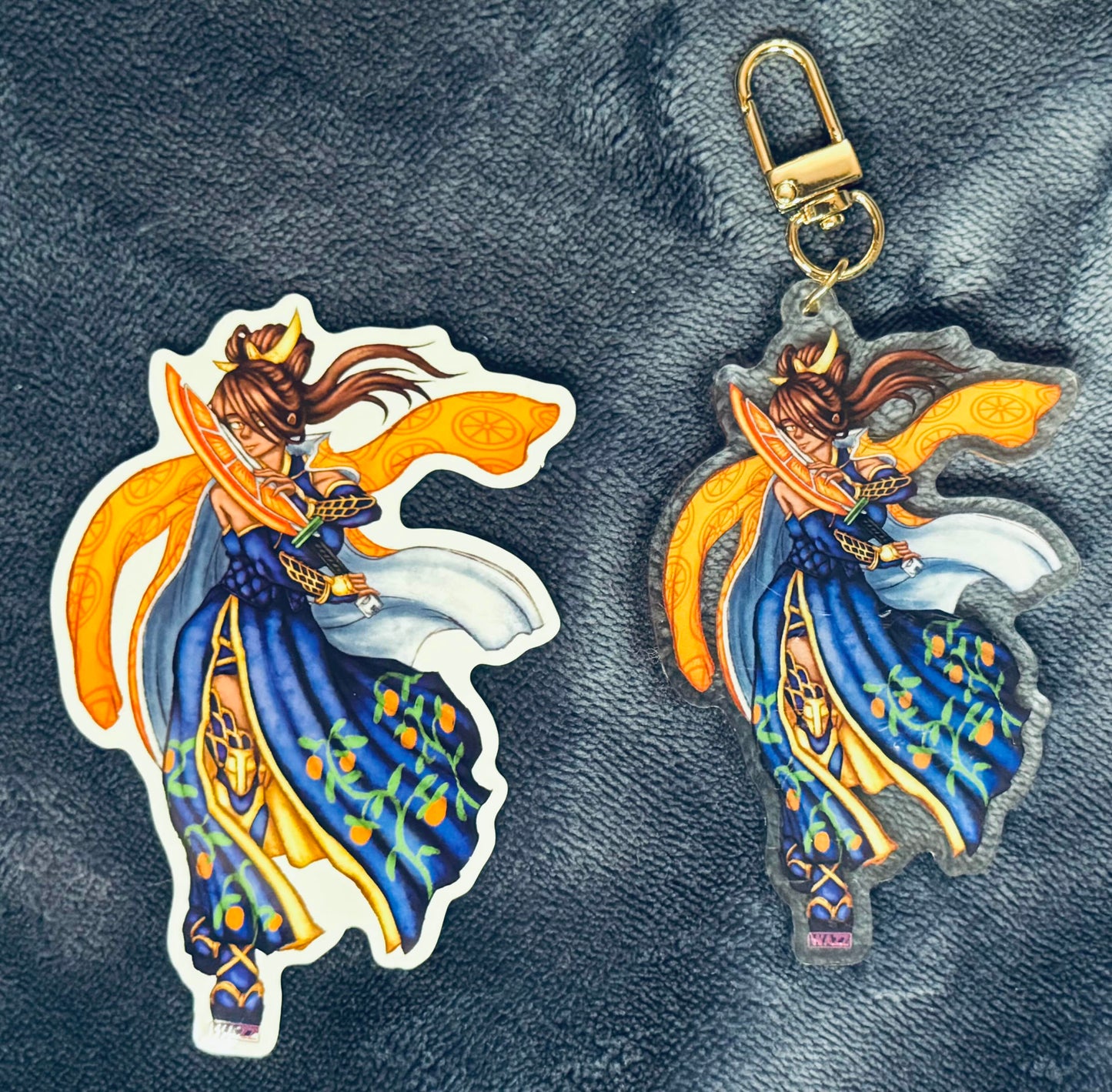 Kamen Rider Gaim Geisha 3.5" Acrylic Keychain